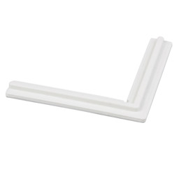 Zeige Details für Schieneneckverbinder | flach | crown/flat/plaster Bild von Schieneneckverbinder | flach | crown/flat/plaster