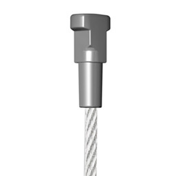 Zeige Details für Stahlseil mit Twister | Ø 1,8 mm Bild von Stahlseil mit Twister | Ø 1,8 mm